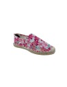 ESPARTO BASICA ESTAMPADO FLORE FUCSIA