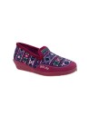 zapatillas cuña alcalde 8803 BURDEOS
