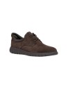 zapatos blucher geox u664ja MARRON OSCURO