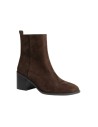 BOTIN TACON CUADRADO CORINA MARRON OSCURO