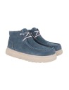 BOTA SEÑORA PITAS AZUL