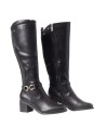 BOTA ALTA MUJER NEGRO