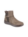 BOTIN HEBILLA SEÑORA TAUPE